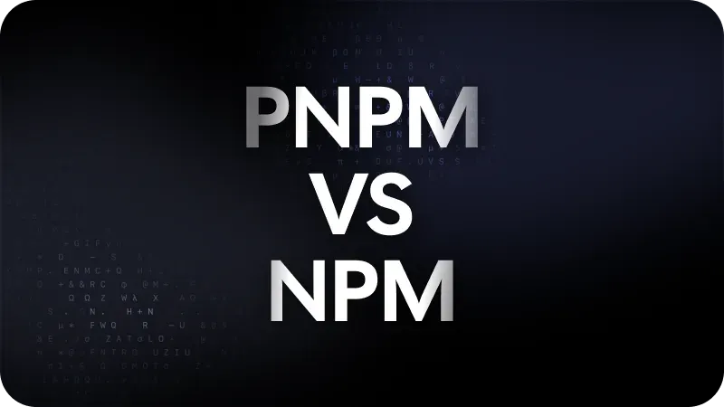 pnpm vs npm — pnpm architecture overview diagram